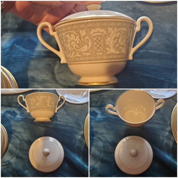 FRANCISCAN MASTERPIECE RENAISSANCE 65PC DINNERWARE - Picture 6 of 8